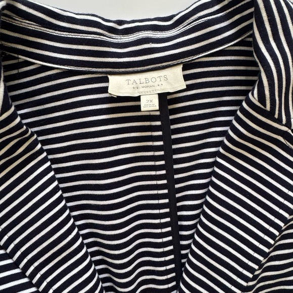 Talbots Striped Blazer - Picture 5 of 9